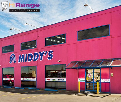 commercial window cleaning narre warren at middys
