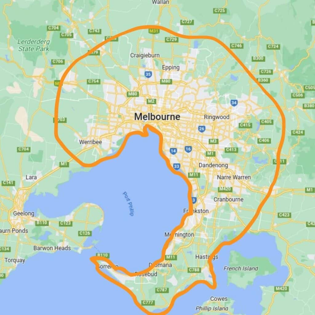 Melbourne Service Area